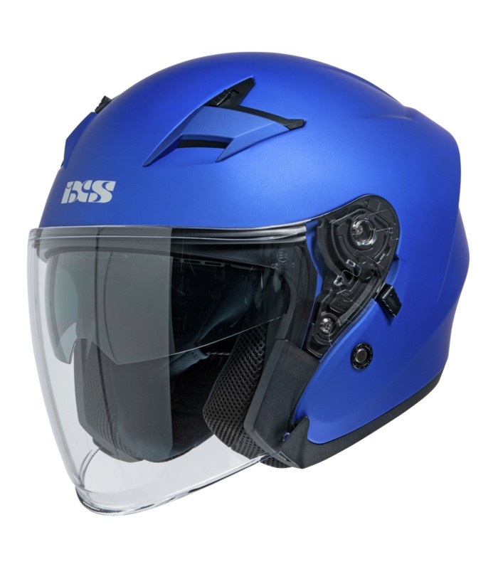 casque jet Ixs 99 1.0 bleu mat - degriffbike.ch