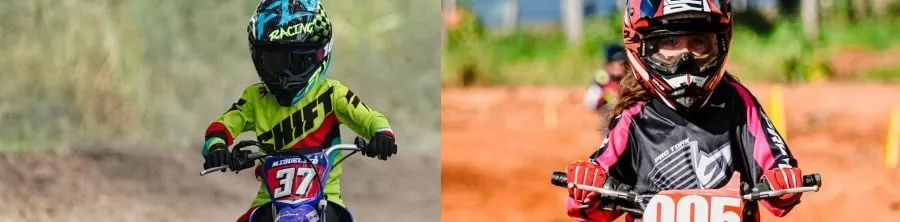 Für die Sicherheit von Kindern: textile Motorradjacke zum kleinen Prei