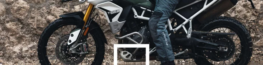 Winter-Textil-Motorradhose für Herren: wasserdicht und bequem